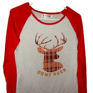 Women’s mid sleeve “Deer” shirt